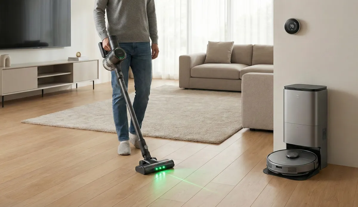 Saugroboter oder Akkusauger? Eine Frage der Leistung und Mobilität