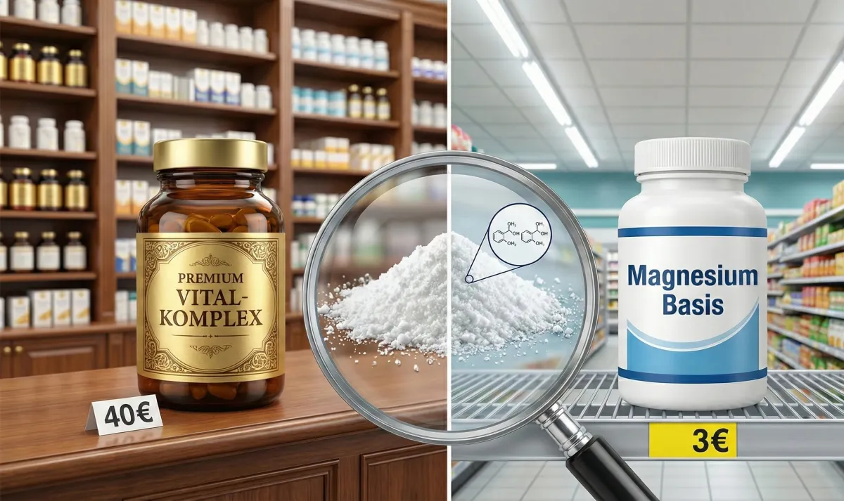 Der Vitalstoff-Bluff: Teure Apotheken-Vitamine vs. Discounter-Ware